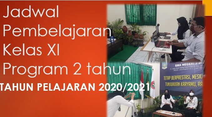 jadwal pelajaran xi 2 th